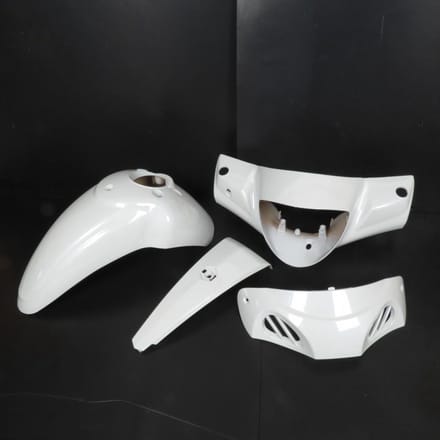 tnt kuipenset voor piaggio 125 liberty scooter 2009-2012 parelwit nieuw