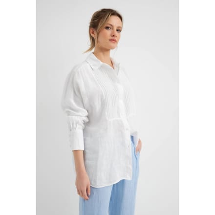 Josephine & Co Diva Blouse White Maat: 36 | Blouses Outlet | Dames | Wit