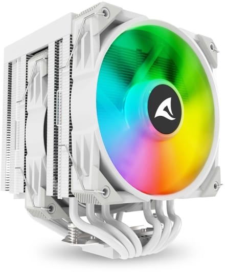 Box ventilator Sharkoon A60 RGB Ø 12 cm (1 Stuks)