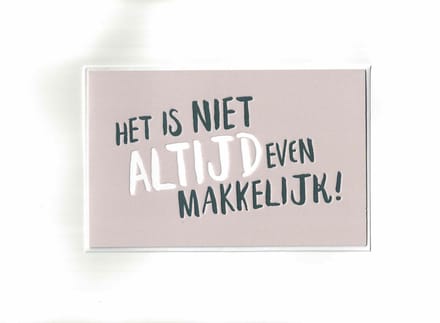 wenskaarten - set van 3 - levenseinde - sterkte - ziekte - Hallmark