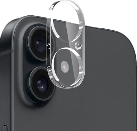 Multimedia & Accessoires Camera Lens Tempered Glass Protector geschikt voor Apple iPhone 16 en Apple iPhone 16 Plus – Transparant – Screenprotector – Displayfolie – Gehard Glas – Glas