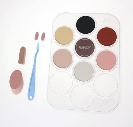 PanPastel - Skin Tones Starter Kit (7) - Professionele Pastels - Pan Pastel Basis Set Beige 7 Stuks