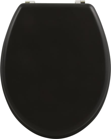 MSV WC Bril - CLEO - Toiletbril - MDF - Zwart