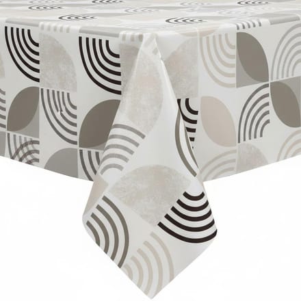 Protecttable - Tafelzeil Grafisch Patroon 140x250cm - Tafelkleed Afwasbaar - Kunststof