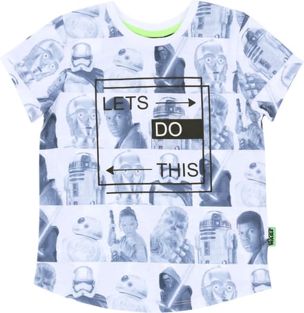 Wit Star Wars DISNEY T-shirt