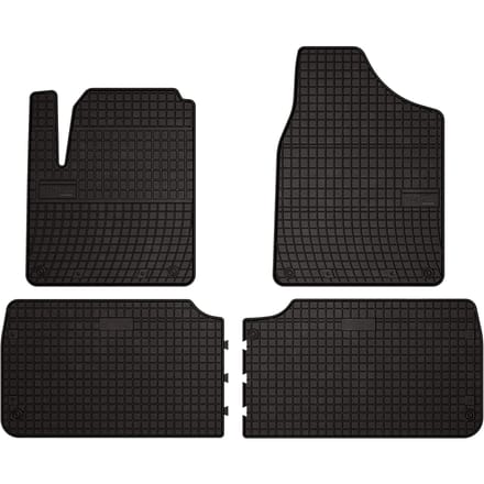 Wielganizator SolidPRO Serie - Rubber Automatten - Ford Galaxy MK1 - 1995-2006 - Zwart