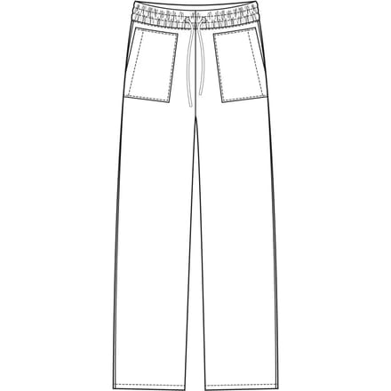Dames broeken met lange wijde pijpen Pulz Jeans Luca