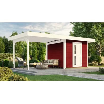 Weka Design Huis 172 B Maat 2 Rood 235x300cm