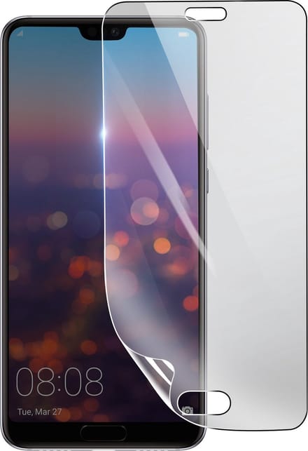 3mk, Geschikt voor Huawei P20 Pro, Schokbestendige Hydrogel Screenprotector, Transparant