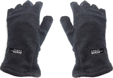 Handschoenen - Halve vingers - Vingerloos - Fleecevoering - Grijs - Large