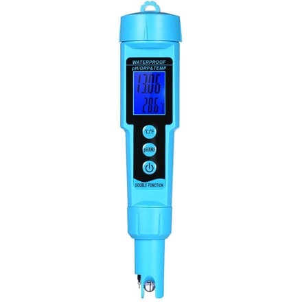 Détecteur d'eau professionnel 3 en 1 pH/ORP/TEMP, tri-mètre numérique LCD multi-paramètres
