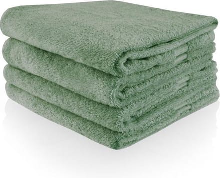 Handdoek oudgroen 50x100cm (LET OP: bestellen per stuk)
