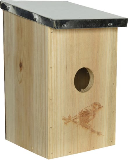 Decoris Vogelhuisje - 12x 14 x 21 cm