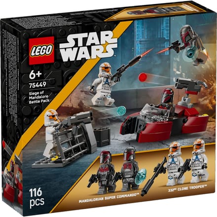 LEGO Star Wars Beleg van Mandalore Battle Pack - Cadeau voor Jongens Vanaf 6 Jaar - 75449