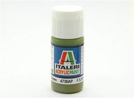 Italeri 4736ap - Flat Interior Green - Modelbouwverf Acryl