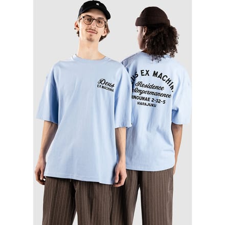 Deus Ex Machina Harajuku Sign T-Shirt blauw