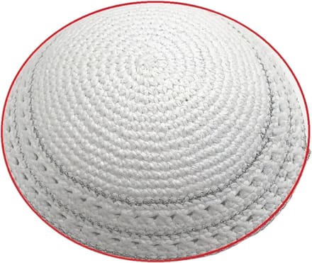Bovista Joodse Hoed - Keppeltje - Joods - Kippah - Jodendom - Wit