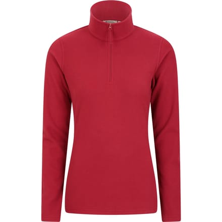 Mountain Warehouse Dames/Dames Camber II Fleece Top (Rood)