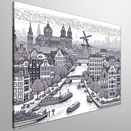 Kunstprint | Wanddecoratie | Canvas | 100 × 100 cm