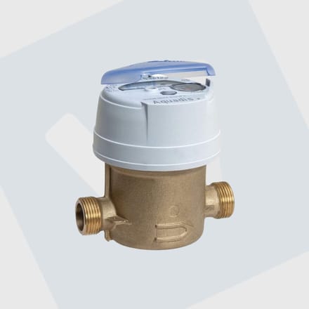 Watermeter Itron Aquadis Q3=2.5 L165 R160 4x4 10P/L