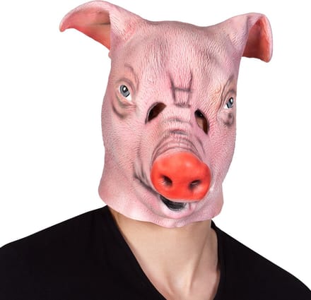 Boland - Latex masker Varken - Volwassenen - Varken - Dieren