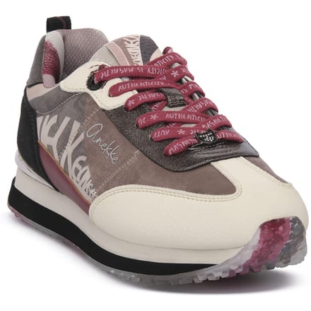 Lage Sneakers Anekke - New York 423 Pink White