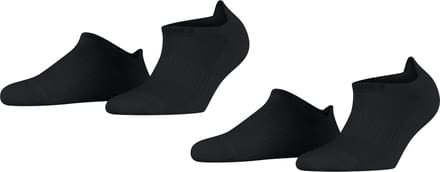 Esprit Active Basic 2-Pack duurzaam biologisch katoen multipack sneakersokken heren zwart - Maat 39-42