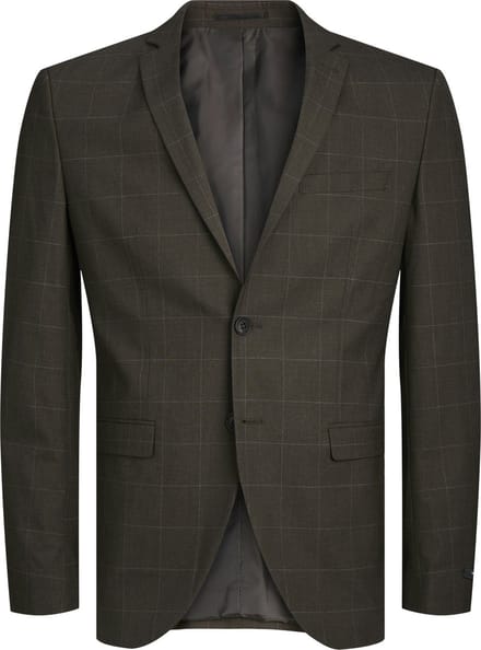 JACK&JONES - JPRSOLARIS CHECK BLAZER SN - Heren - Colberts