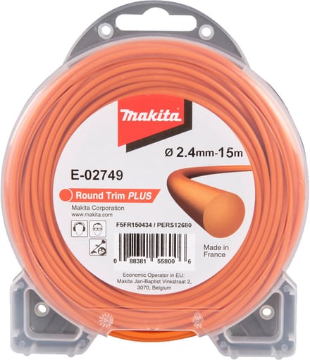 Makita Maaidraad rond 2,4 mm x 15 m - E-02749
