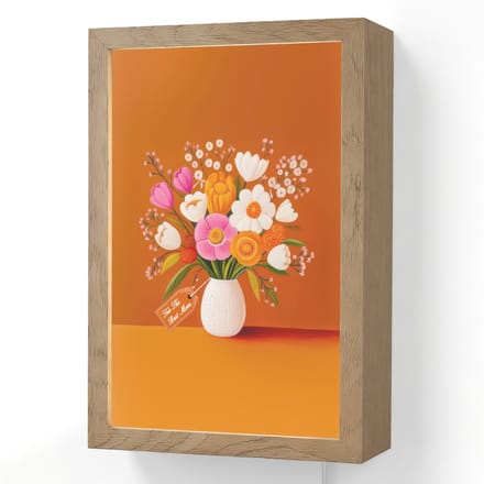 Vaas - Bloemen - Oranje
