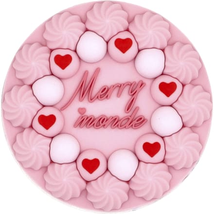 Merrymonde Cake Cushion, SPF 40, PA++, 02 Vanilla, 2 stuks, 11g per stuk pink