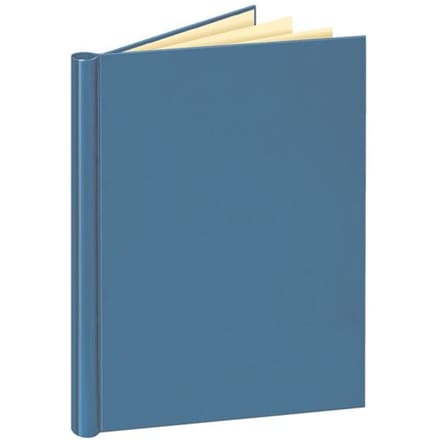 Klembinder Veloflex, A4, voor ca. 200 vellen, vulhoogte 20 mm, stevig karton/pvc, blauw