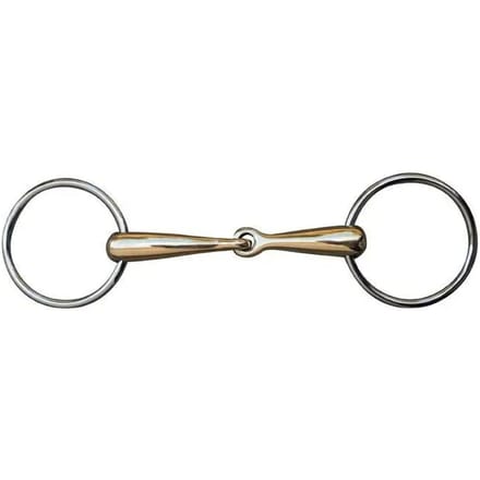 Inox Enkelzijdig Bit voor Paard HKM