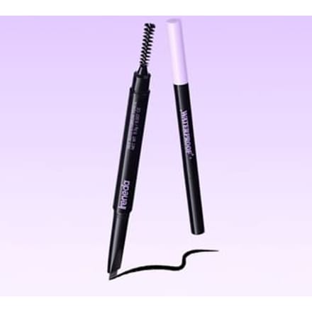 IRENEDA - Dual-Ended Smooth Eyebrow Pen - 4 Colors GR01# Natural Gray - 0.2g