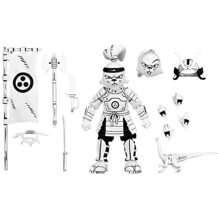 NECA Usagi Yojimbo Action Figure Samurai Usagi Yojimbo Black & White Figure 18 cm Action Figuur