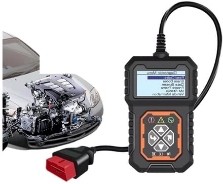 Auto Diagnose Apparaat - OBD2 Scanner Motor - Foutcodes Lezen - Universeel Compatibel - Compact Ontwerp - Zwart