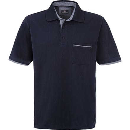 Poloshirt MELKER blauw donkerblauw
