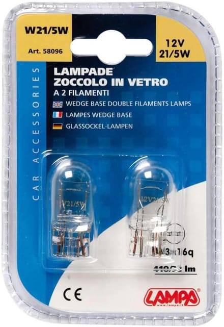Autolamp Dubbele Gloeilamp 12V 21/5W voor Remlicht en Parkeerlicht