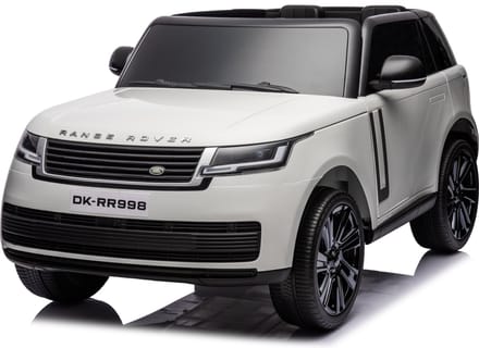 Range Rover 12V 2 Persoons Kinderauto Wit