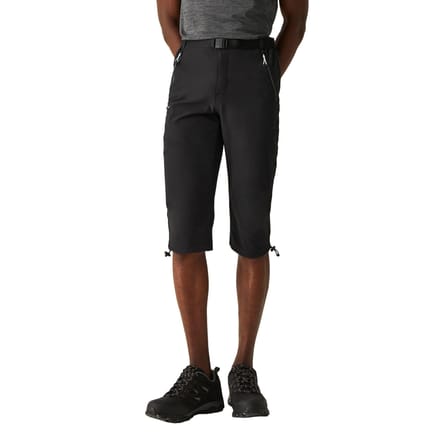 Regatta Heren Xert Stretch III Stretch Active Capri Shorts (Marine)