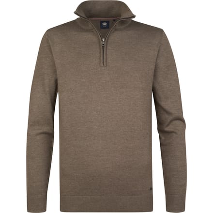 Petrol Industries men knitwear collar m-ros-kwc202 6174 mossy