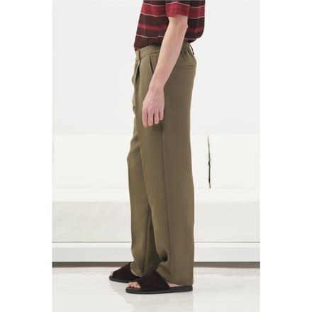 Hoge Taille Plissé Rechte Pantalon