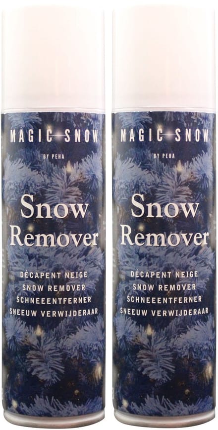 Peha sneeuw remover/verwijderaar - 2x - spray - 125 ml