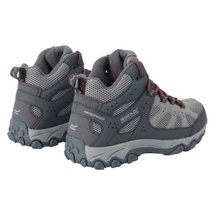 Regatta Dames/Dames Edgepoint IV Mid Cut Wandelschoenen (Donker staal/Dustroos)