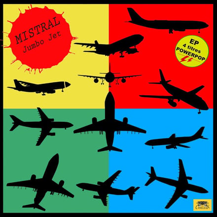 Mistral - Jumbo Jet / Télés / Arrête Ton Blabla / Danse Du Singe (7" Single)