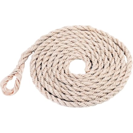 Gedraaid sisal koord met kleine lus Kerbl (x1)