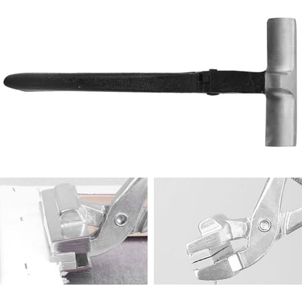 Gietijzer Olieverf Canvas Spanner Tang Handgereedschap Zwart Handvat black