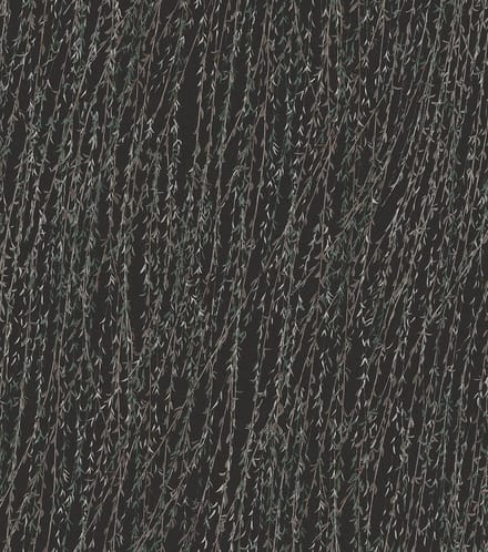 Dutch Wallcoverings - Tapestry Willow Steamside Black - TP422506
