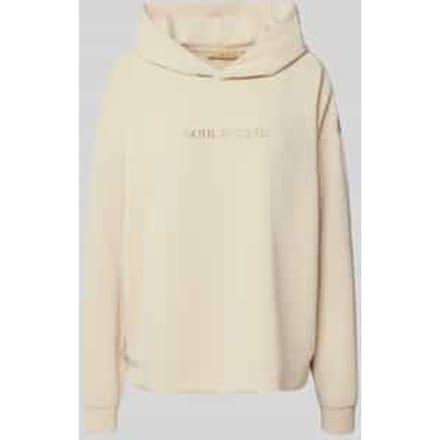 Hoodie met oversized schouders
