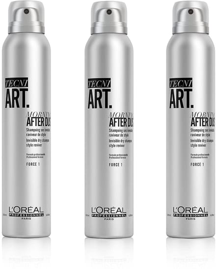 3 x L'Oréal Professionnel Tecni Art Morning After Dust Dry Shampoo